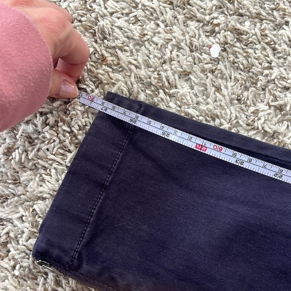 J. Crew Chino Pant Zipper Blue Navy blue size 26 - Picture 12 of 12